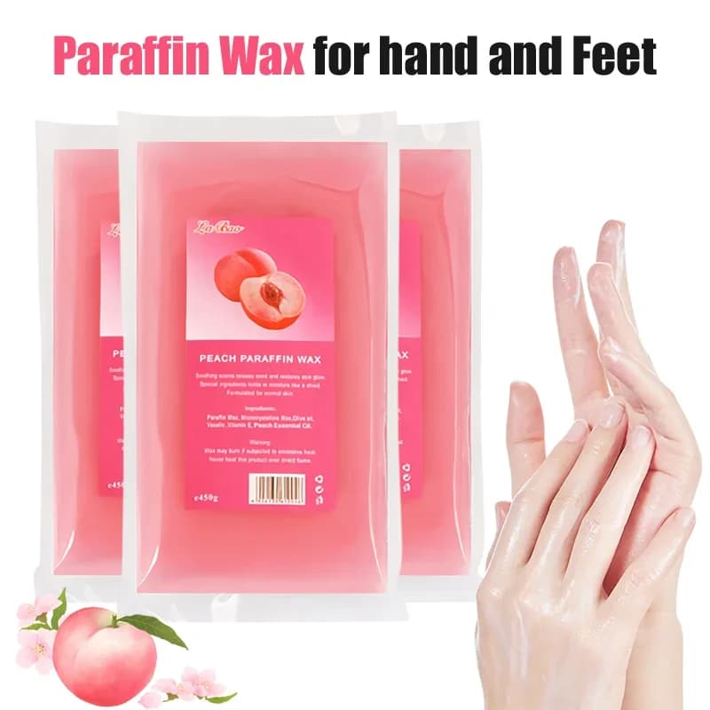 Hand bath treatment with paraffin wax 200 g/450 g Moisturizing mask for soft and smooth hands