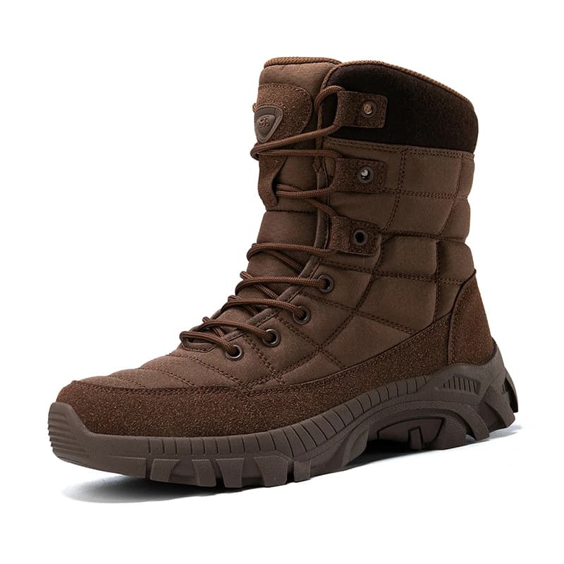 Men's High-top Tactical Boots, Breathable Combat Training Boots, Large Size Non-slip Durable Outdoor Hiking Boots