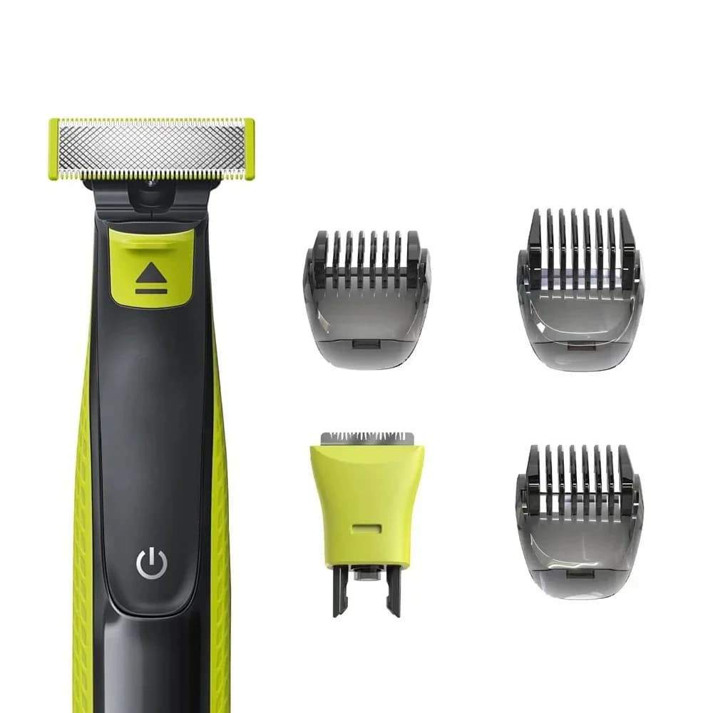 Replacement blades for Philips One Blade QP2520 QP2530 QP2630 QP6510 QP6520, 3-Length Adjustable Kit for Rulebarba
