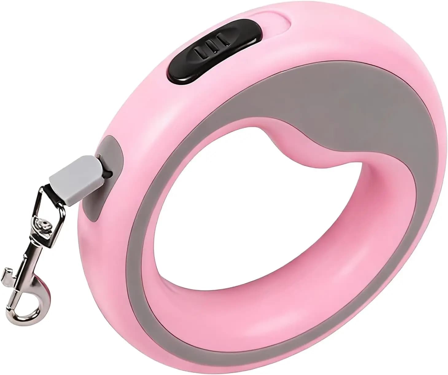 Piombo per cani retrattile Piombo per cani estensibile per carichi pesanti Guinzaglio in nastro di nylon resistente Blocco freno con una sola mano Design senza grovigli per piccoli