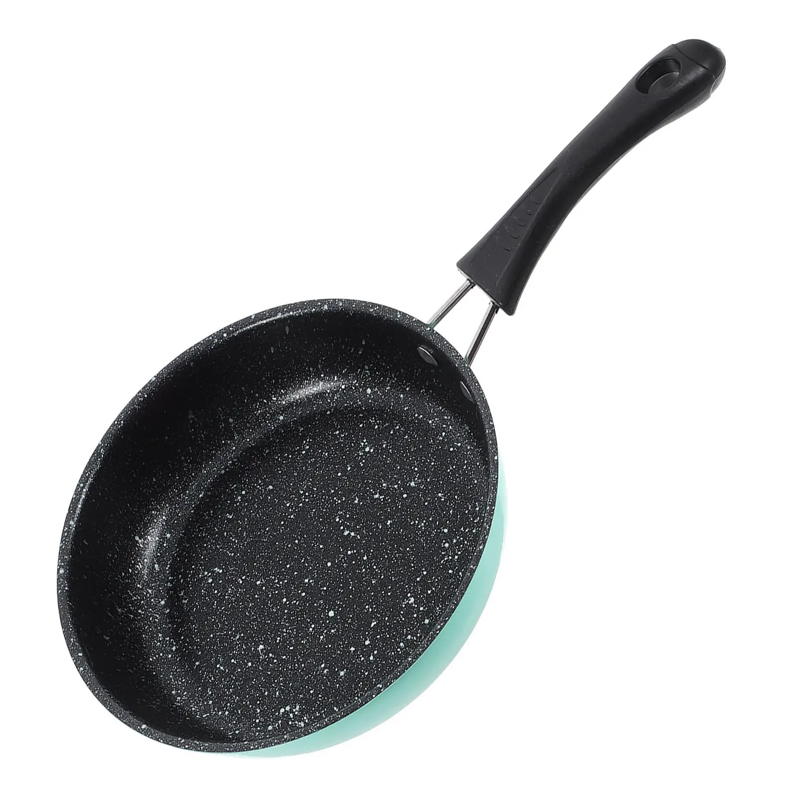 Piccola Padella in Ferro, Mini Skillet per Uova, Pancake e Carni, Riscaldamento Rapido e Uniforme, Superficie Antiaderente, Impugnatura Comoda, Portatile