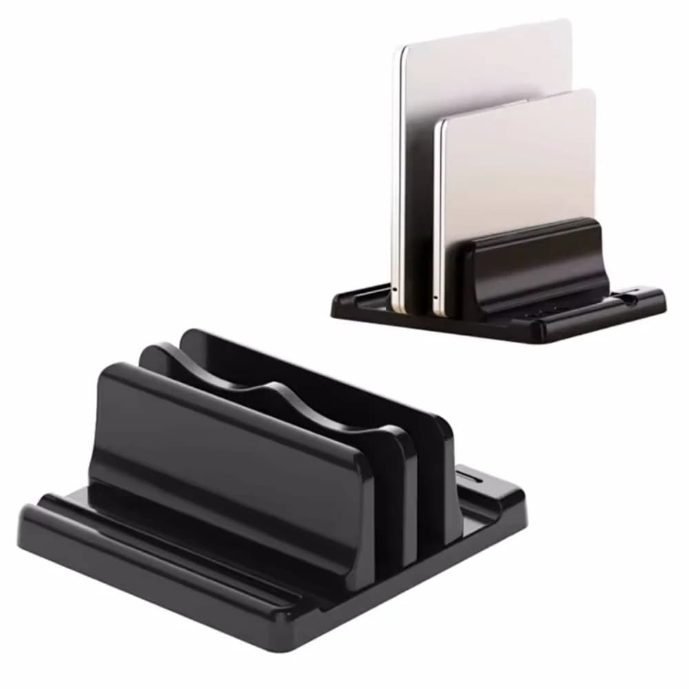Supporto Verticale Regolabile per Laptop MacBook Air M1, MacBook Pro, Lenovo, Huawei, HP, Dell, iPad, Base per Notebook e Tablet