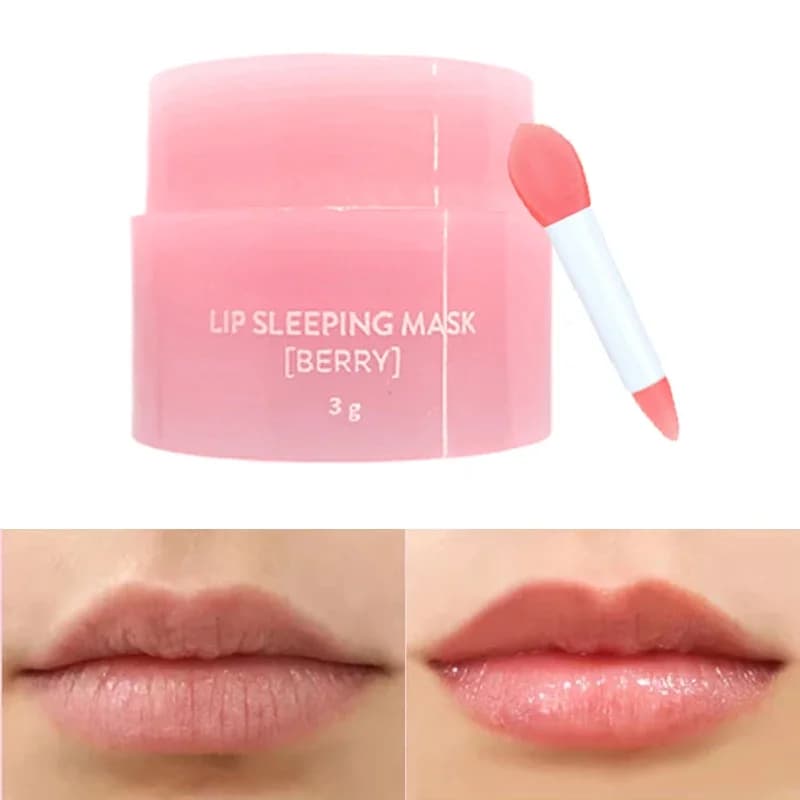 3g korea lip mask mask for lip sleep night sleep care lip care moisturizing lip gloss lip cream bleach balm for strawberry lips