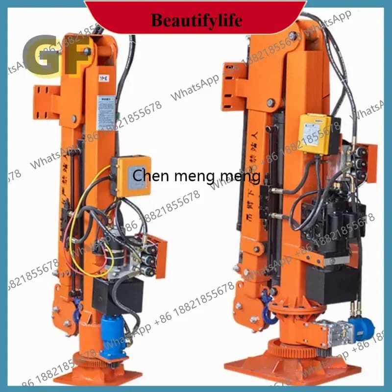 z189 Full electric hydraulic vehicle mounted crane 12V24V telescopic rotating 220 extended pole lifting winch small crane