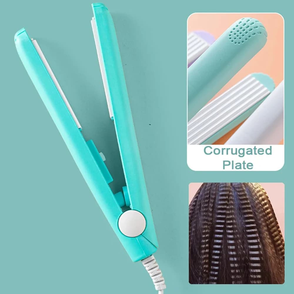 Hotsale Corrugated Capelli Soffici Ferro Mais Wave Riccia Capelli Ceramica Volumizzante Folder For Women Multi-Function Steak Tool For Styling