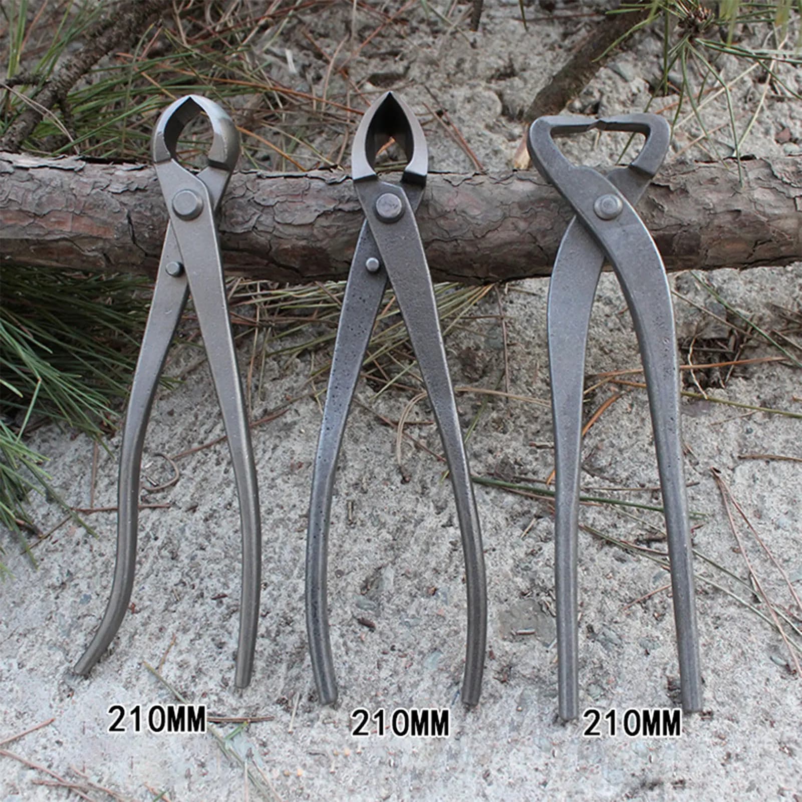 Taglierina per bottoni per bonsai da giardino Taglierina concava per taglierina per manopole Splitter per tronco per rifinire rami di bonsai Styling per bonsai Rimozione dei rami