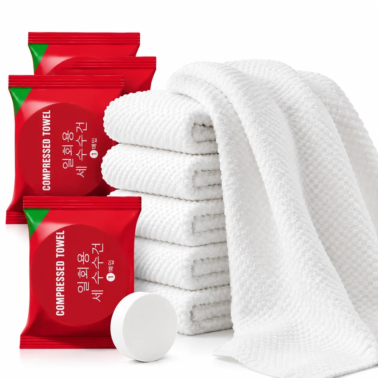1/5/10P Compressed Bath Towel For Travel Ultra Soft Disposable Towel Highly Absorbent Portable Towel For Camping Gym Hotel Spa