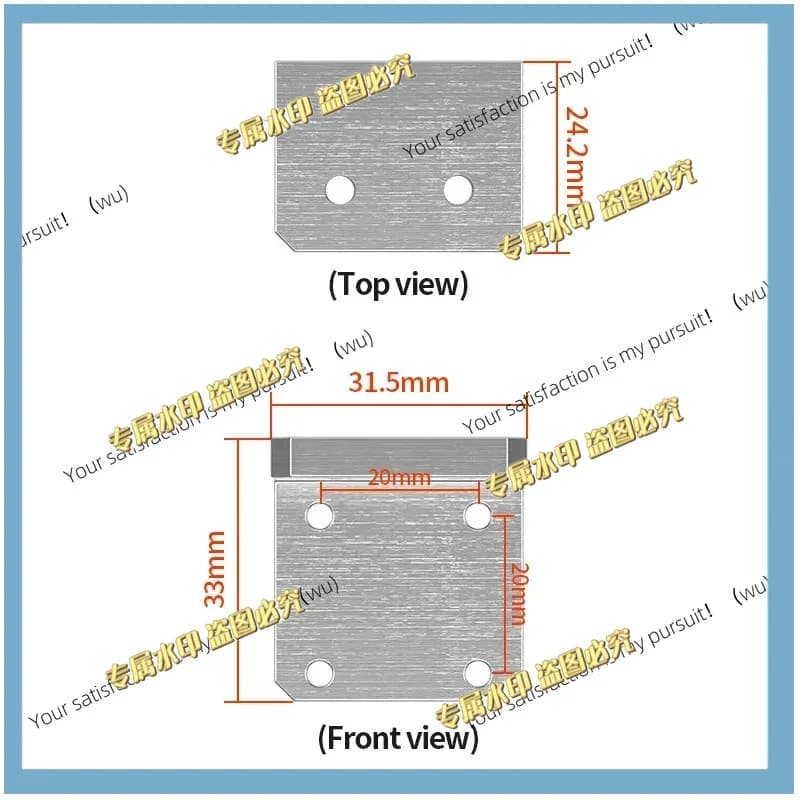 Componenti per Stampanti 3D e Kit di Aggiornamento Asse Y per Ender3/CR10: Guide Lineari e Fissaggi a L in CF