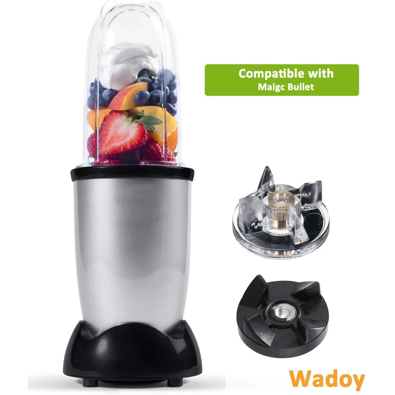 Spare Replacement Parts 4Pcs Base Gear 4Pcs Blade Gear Blender Juicer Parts For Magic 250W MB 1001 MB 1001B MBR-1101-A77G