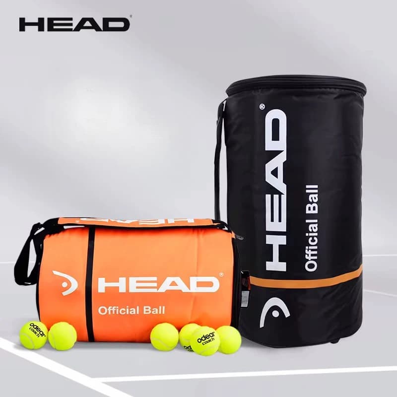 Borsa per tubo da tennis HEAD Zaino da viaggio addensato impermeabile con isolamento termico di grande capacità per borsa a secchiello per palline da 100 pezzi