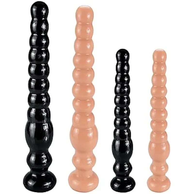 Ano Backyard Perline Palline anali Plug anale lungo con ventosa Massaggio prostatico Butt Plug Giocattoli del sesso per donne Uomini Adulti Prodotti
