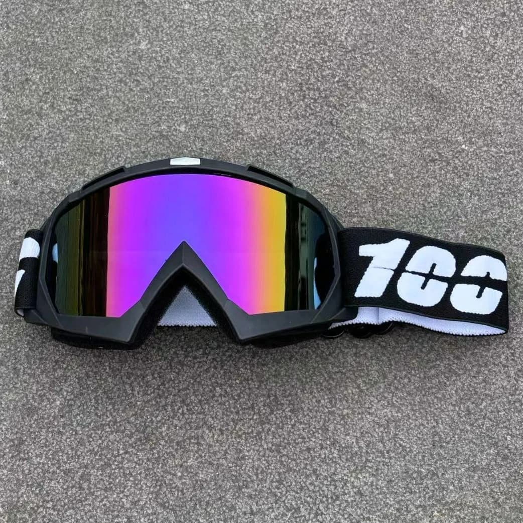 100 Motorcycle Glasses New motocross glasses Helmet MX Moto Dirt Bike ATV Skiing Outdoor Sports Scooter Off Road Scooter Googles Mask
