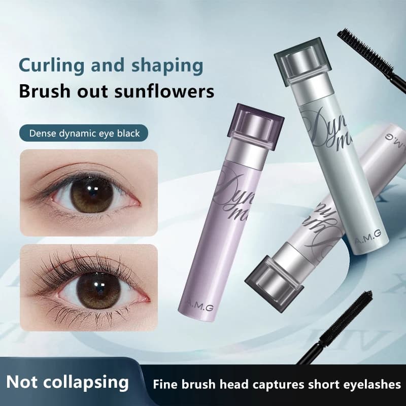 Waterproof Mascara 1 Piece, Stretching and Moisturizing, Long Life, Black Fibers for Eyes, Cosmetic for Eyes