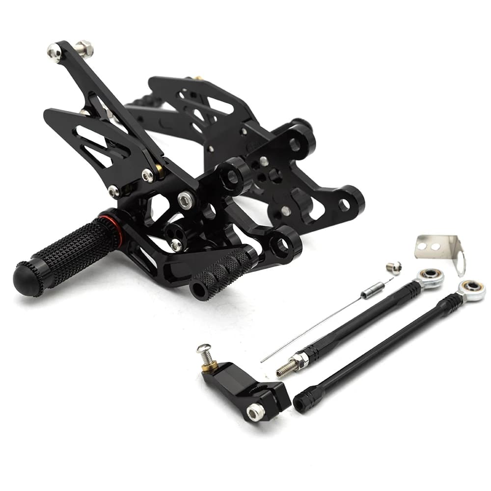 Pedane Posteriori in Alluminio per Moto, Leva del Cambio e Pedali per Yamaha FZ1 FZ8 2006-2016