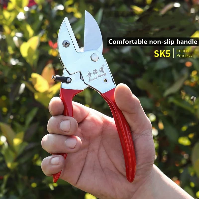 Hand-pulling shears in steel SK5 Hand-saving tools Garden tools for trees and flowers Hoses for intruding Hand grip Bonsai