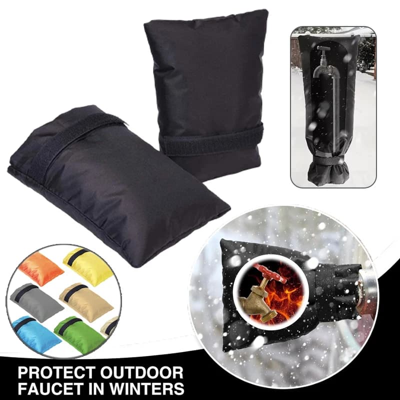 1/3PCS Inverno Copertura Del Rubinetto Esterno Impermeabile Protezione Antigelo Riutilizzabile Rubinetto Calzino per Rubinetto Da Giardino Anti Gelo Manicotto Isolante