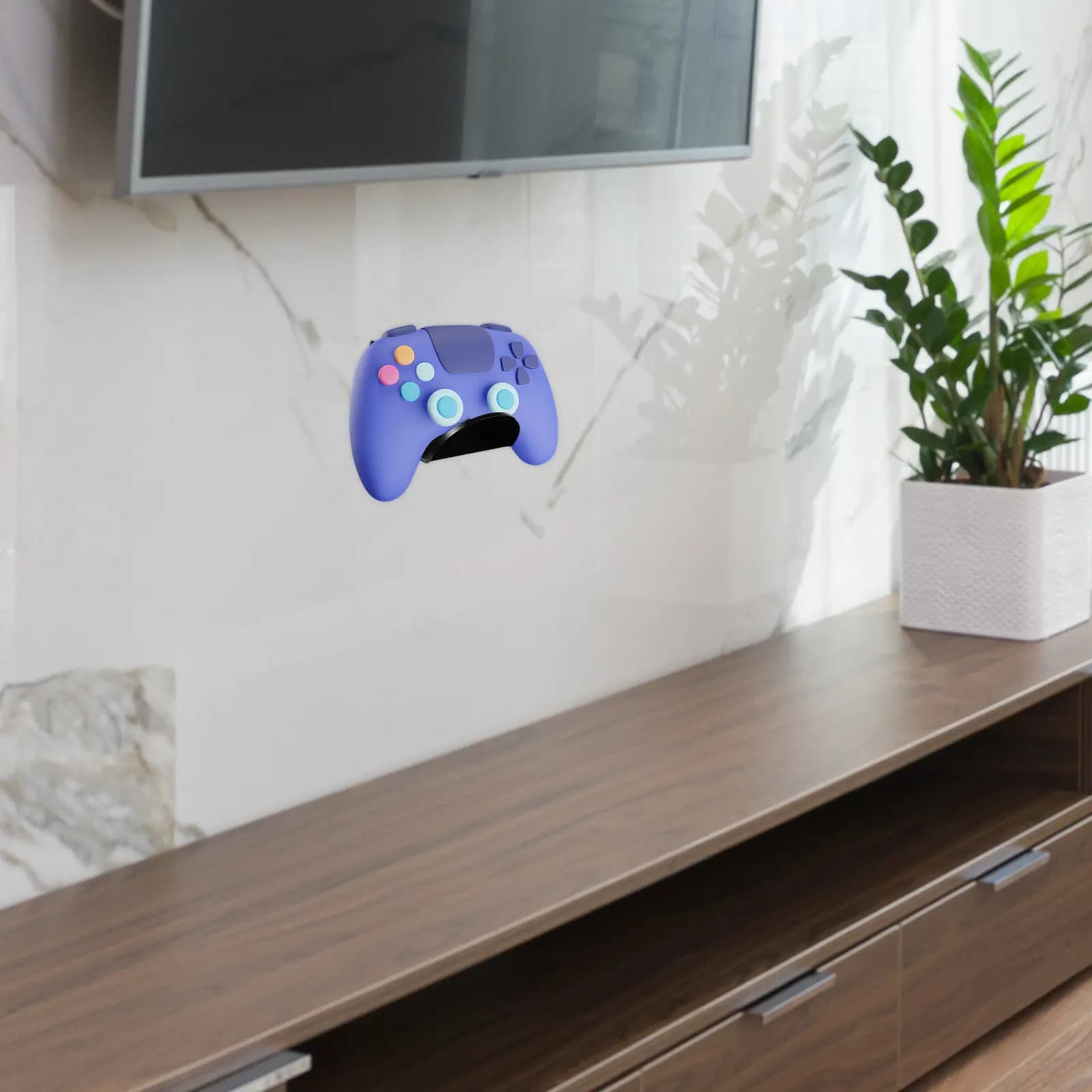 Controller Wall Mount Acrylic Bracket Headphone Holder Organizer Display Rack Gaming Controller Storage Stand