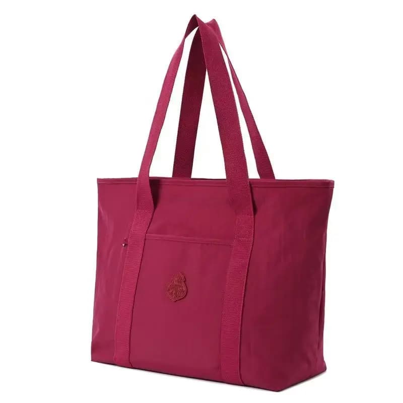 Large Capacity Lightweight Nylon Shoulder Tote For Women Commuter Casual Handbag Multi Color All Season Shopping