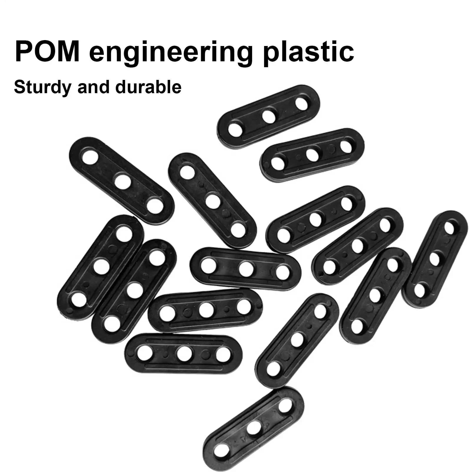 3 Holes Tent Wind Rope Buckle 10PCS Tent Guyline Tensioner Fixed Buckle Windproof Canopy Accessories For outdoor Camping Hiking