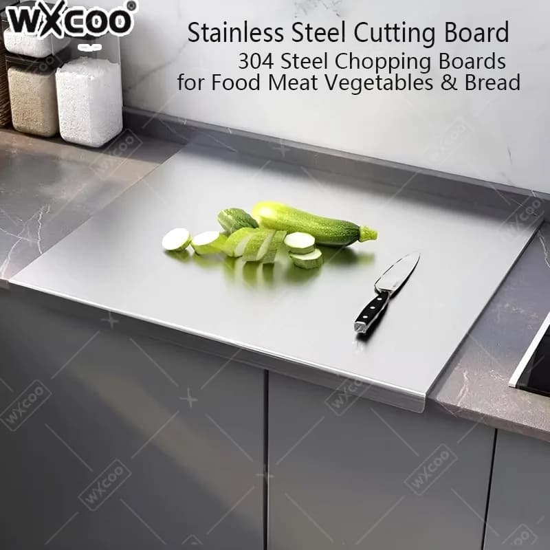 304 stainless steel cutters Food use cuttings Durable kitchen cutters Non-slip Meat Mat Verdura Breads