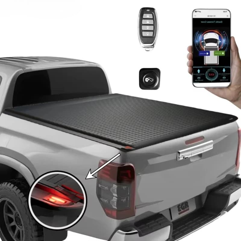 Pickup Automatic Roller Shutter Blind Rear Trunk Tonneau Cover Truck Bed Cover for L200 Triton Mq Mv Mit 2019 2023