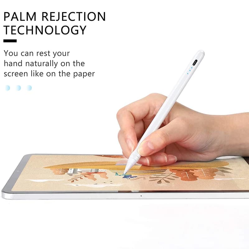 For iPad 2018-2023 USB-C Stylus Pen Tablet Touch Pen With Power Display for iPad Pro 2/3/4rd iPad air 3/4th iPad mini 5th