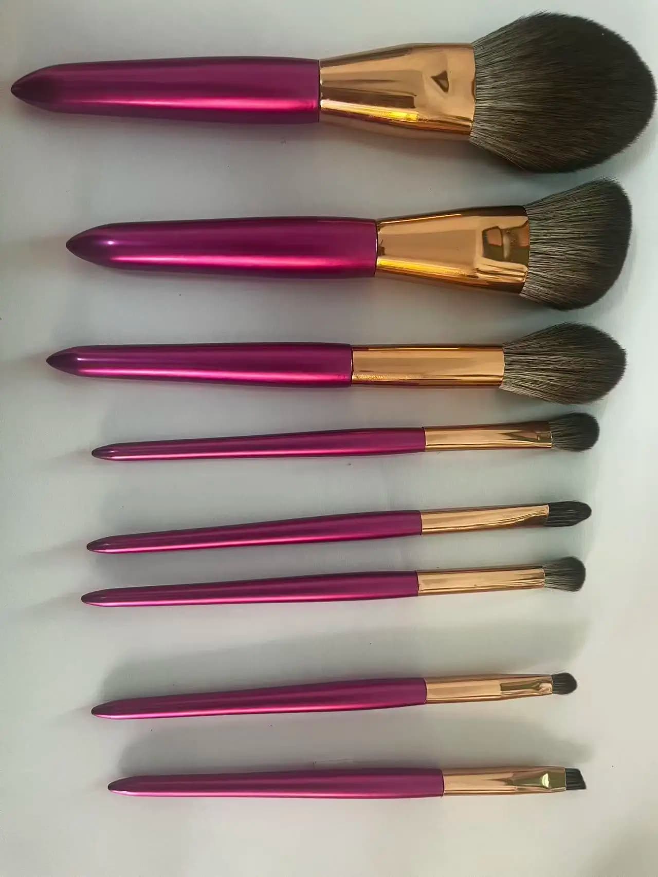 8pcs Makeup Brush Set for Women Professional Cosmetic Brushes Kit for Eye And Face Foundation Powder Blush Highlighter Eyeshadow