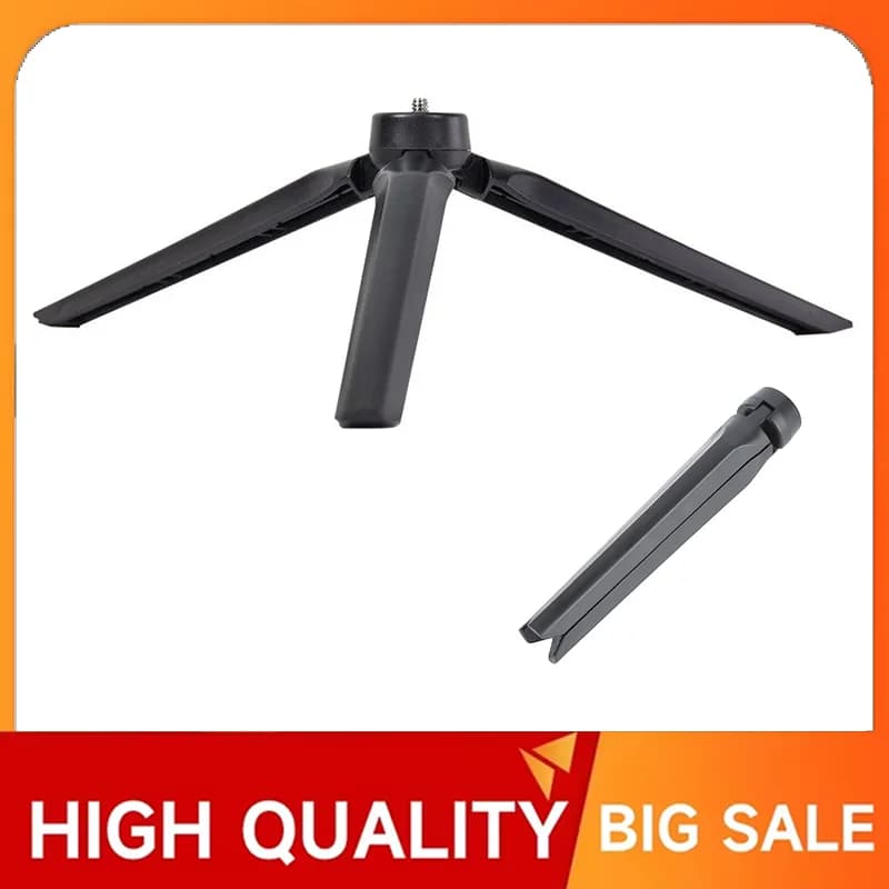 Supporto per telefono 1/4 Testa Treppiede Supporto per Action Camera Supporto monopiede per Gopro Supporto liscio per DJI Osmo Treppiede tascabile