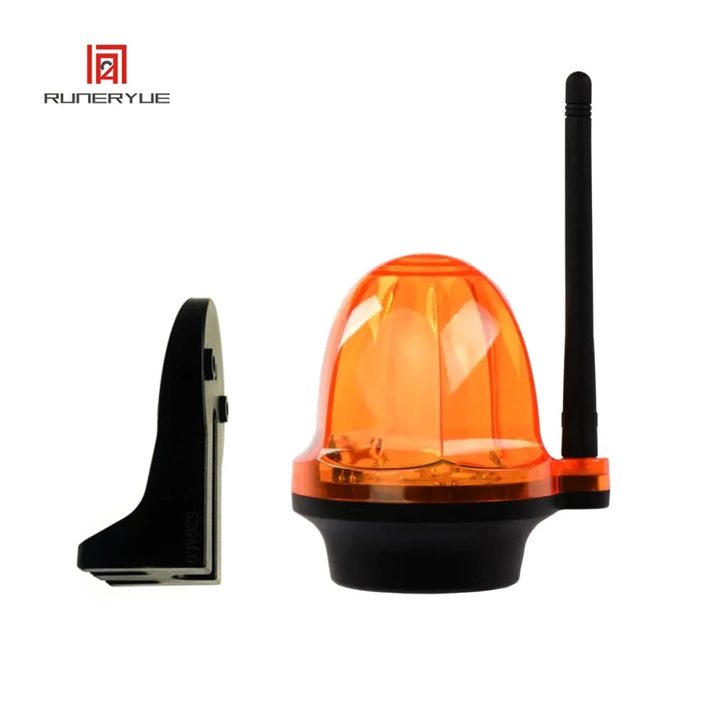 Universale 12V 24V AC/DC 230VAC LED segnale di allarme luce di emergenza lampada di avvertimento montaggio a parete per apricancello automatico della porta del Garage