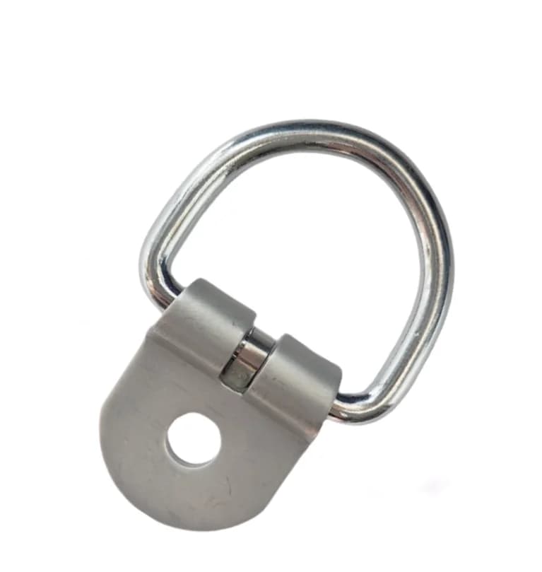 Anello di Trazione a D in Acciaio Inossidabile 304 per Fissaggio Corde
