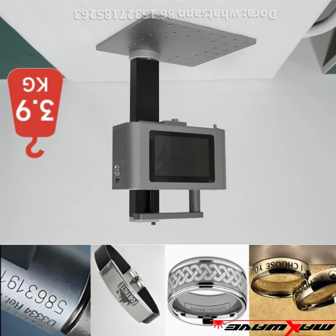 Mini stampante per incisore laser Mini macchina per incisione laser portatile 70 * 70mm Macchina CNC per metallo plastica acciaio inossidabile/acciaio al carbonio alluminio