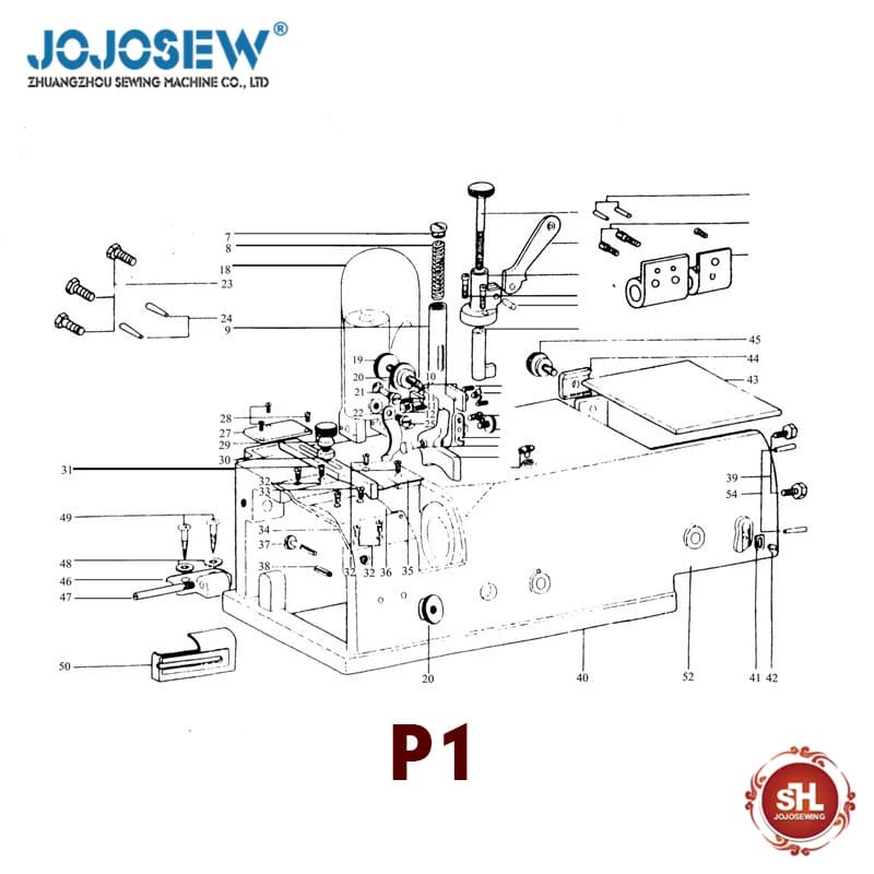Parti per macchine da cucire 801 P1 P2 P3 Accessori per macchina pelatrice Macchina per immersione Earth Brand TAKING 801 802