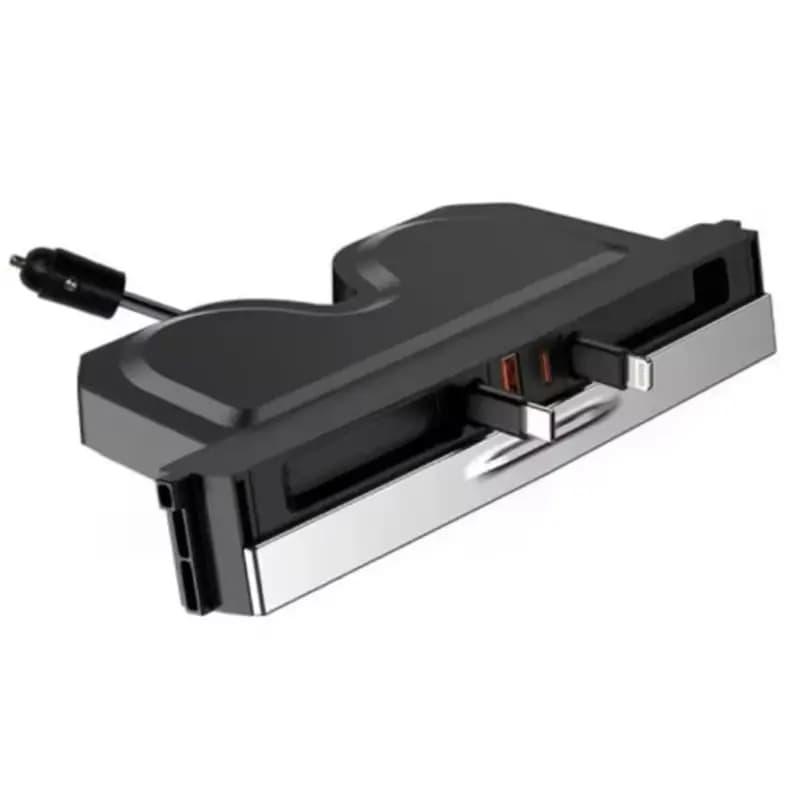 Stazione di ricarica multifunzione 65W rapida TYPE-C per Tesla Model Y/3 Juniper 2025 Highland, da 1 a 4 porte, per console centrale