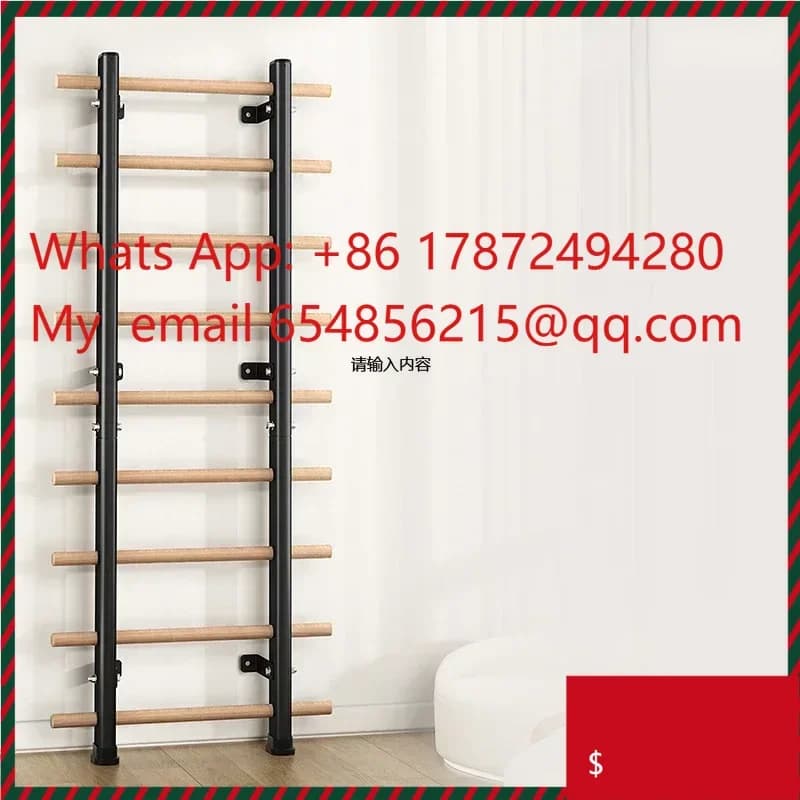 Wholesale Fitness Pull Up Bar Swedish wall mounted wooden staircase