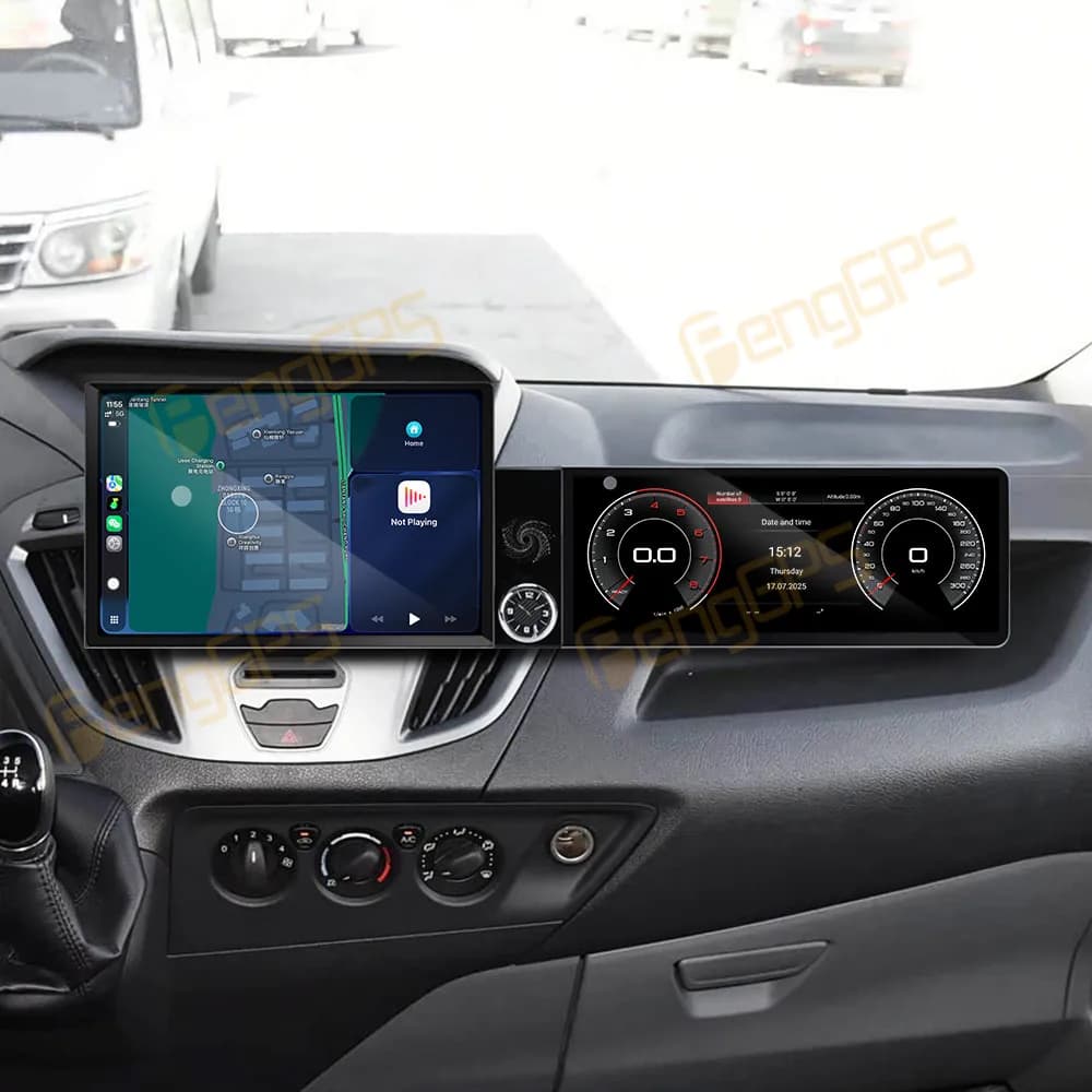 13.1 Inch Screen Car Radio For Ford Transit Custom 2016-2022 Android GPS Navigation Multimedia Video Stereo Receiver Head Unit