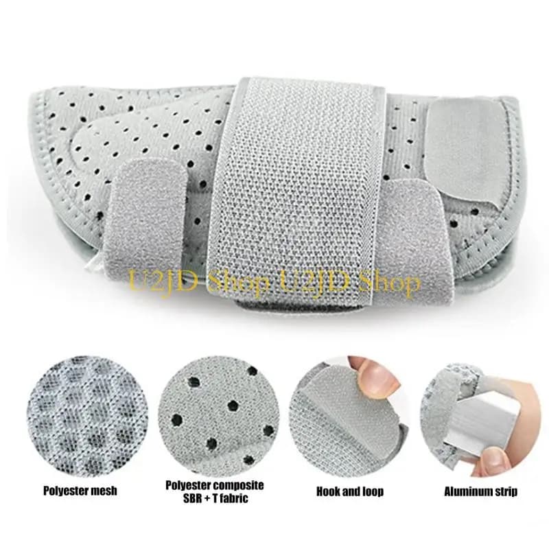 U2JD Supportive Wrist Brace With Builts In Aluminum Splints For Improved Stability