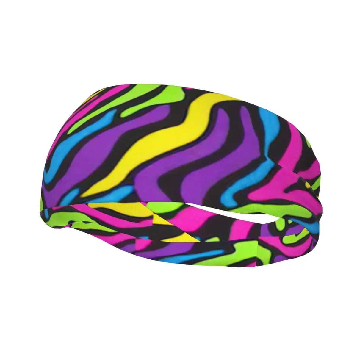 Arcobaleno Lgbt Pride Sport Fasce di sicurezza Fascia elastica per il sudore Yoga Pallavolo Testa Bende per il sudore Fascia per il sudore Fascia per il lavaggio del sudore