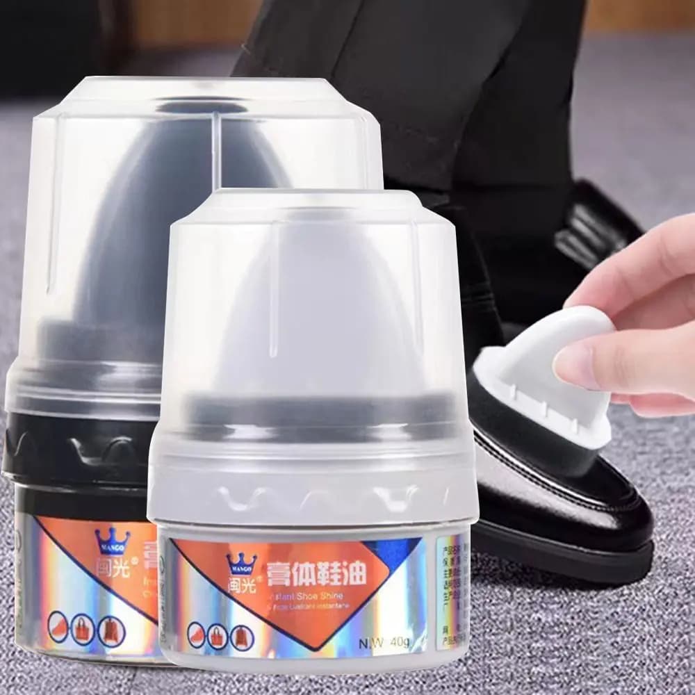 Olio balsamo per stivali in pelle 40g Ammorbidente per pelle Restauro di seggiolini auto Detergente per pelle Riparazione Borsa per scarpe in pelle Cura