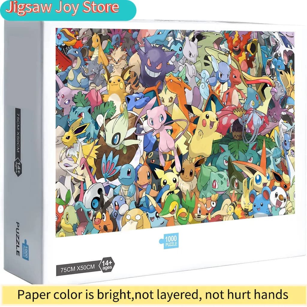 Pokémon GO: Puzzle Decorativo di Nuova Tendenza, Regalo per la Casa e il Gioco