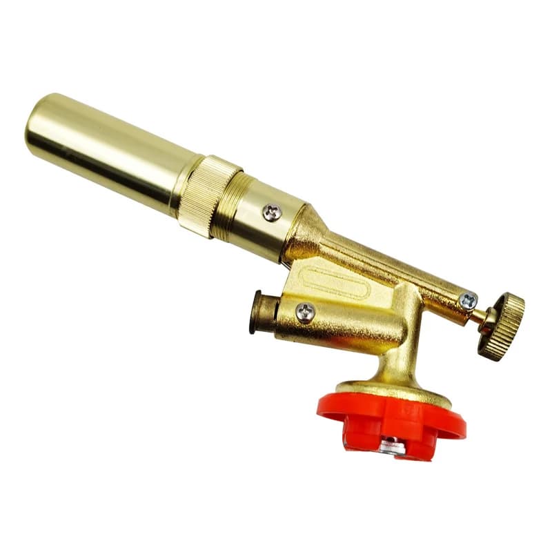 NB-FAVOUR BBQ da esterno Gas Ottone Resistenza alle alte temperature Pistola a fiamma Gas butano con accendino per riscaldamento