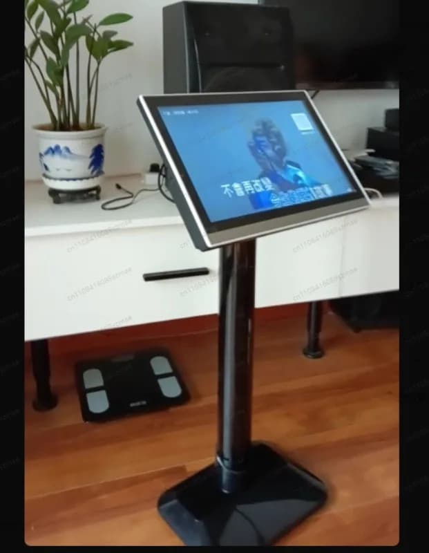 Macchina Karaoke All-in-One con Schermo Capacitivo, Jukebox Domestico con Doppio Sistema Vocale, Lettore Multilingue Inglese