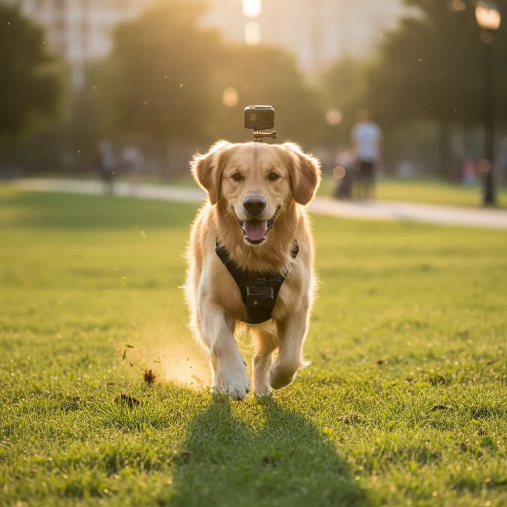 Dog Chest Support for GoPro DJI Osmo Action Insta360, adjustable bracket for pet sports camcorder, sports accessory for chest and back view