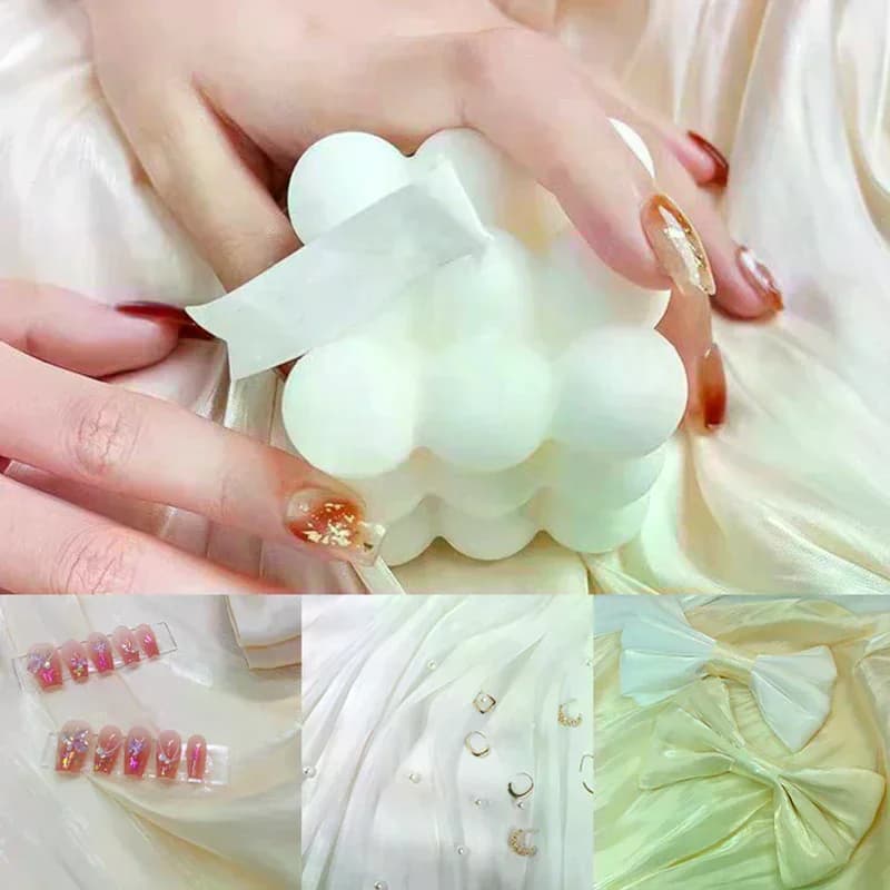 Ins Nail Art Sfondo fotografico Puntelli in stoffa Smalto per unghie Decorazione portatile Panno per sfondo fotografico per il miglioramento delle unghie