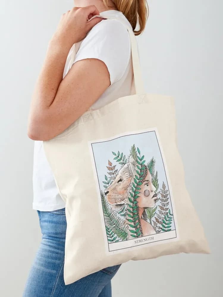 Borsa tote con stampa delle carte dei Tarocchi, borse in tela, borsa shopper, borsa a mano, tote da uomo