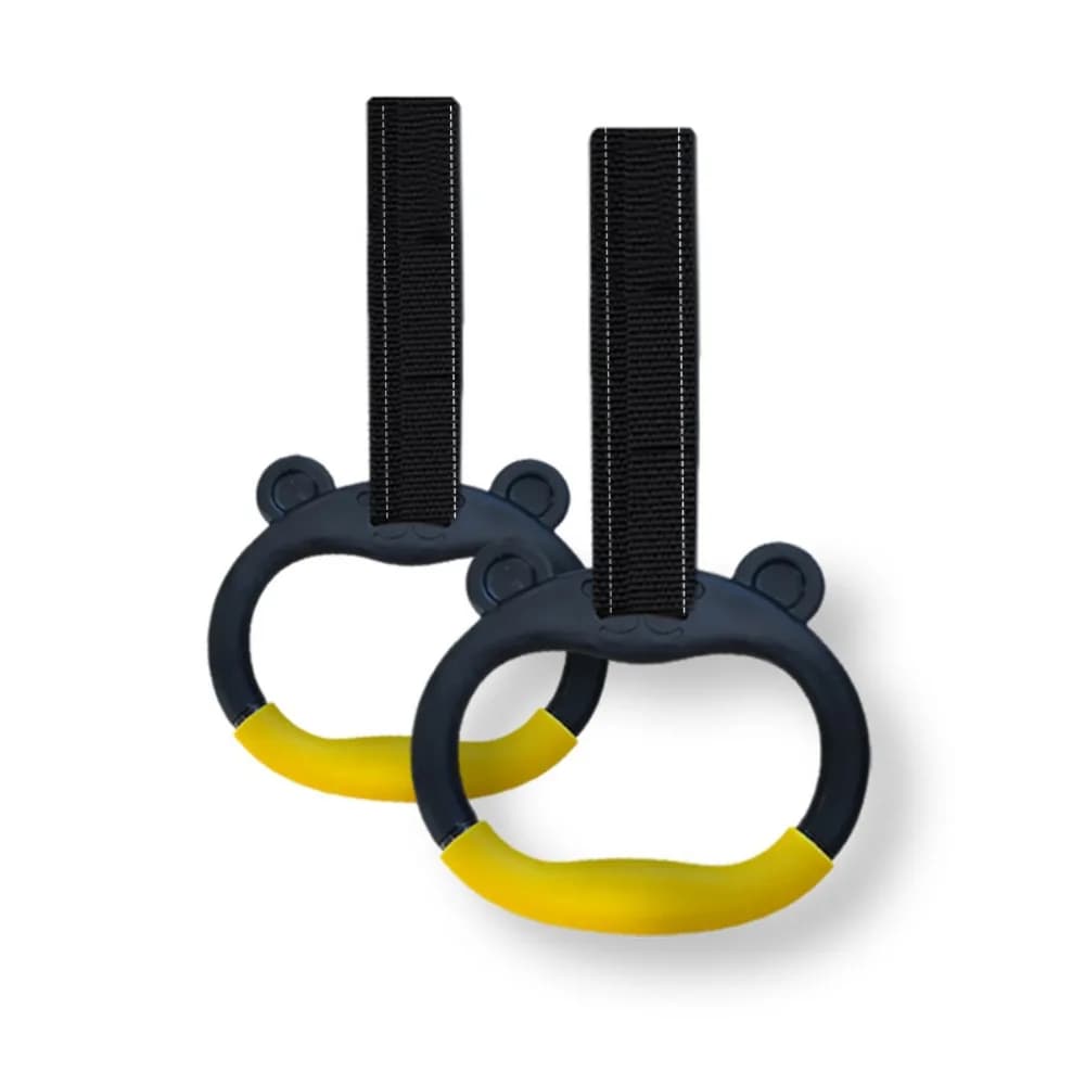 Anelli da Ginnastica con Cinghie, Barra per Trazioni Antiscivolo Resistente, Cinghie Regolabili Comode per Esercizi di Fitness e Allenamento