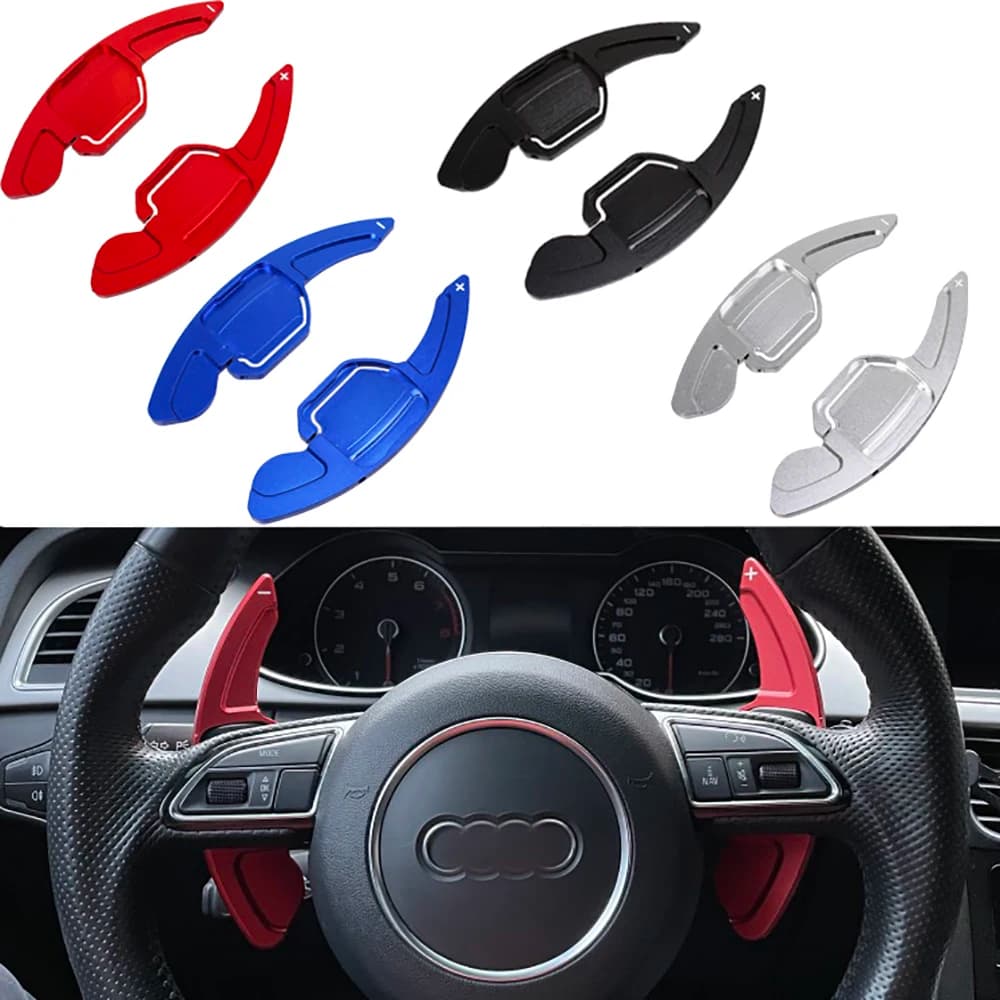 Per Audi TT TTS MK2 8J A5 S5 Coupe A4 B8 A3 8P S3 Q5 A8 R8 Sportback Quattro Sline Car volante DSG Shift Paddle Extension