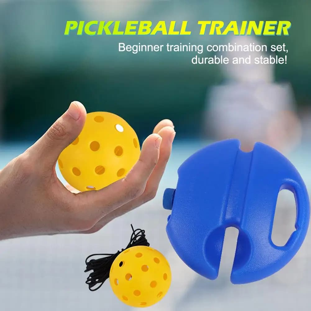 Pallina da tennis portatile per rimbalzo per allenatore di tennis solista con corda per corda, strumento di allenamento per pratica di self tennis per adulti, bambini, principianti