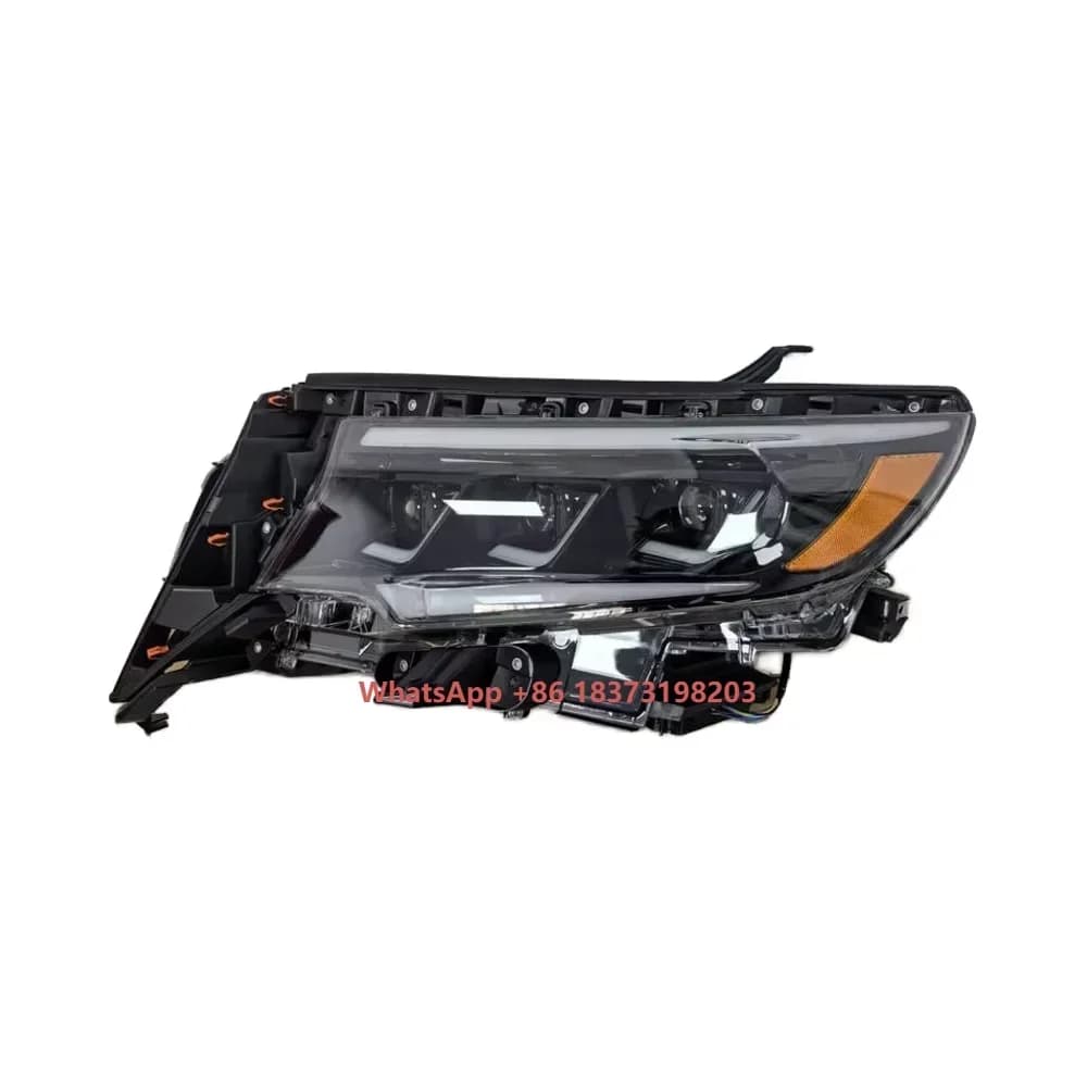 Fari per Land Cruiser Prado 2018-2023, Nuova Lampada LED DRL, Facile Installazione Plug-and-Play, Impermeabile, in ABS, Luce Bianca