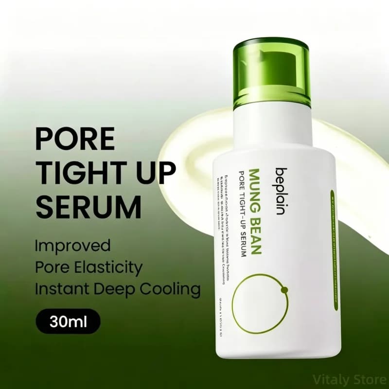 Korean Skincare Mung Bean Peptide Soothing Serum,Niacinamide Pore Care Serum,Facail Hydratio Firming Skin 30ml Beauty Products