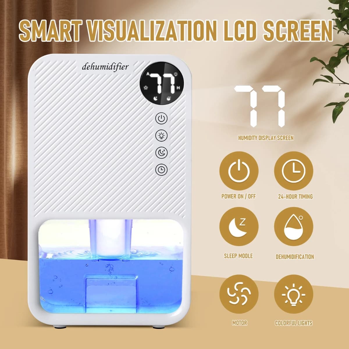 Deumidificatore deumidificatore domestico piccola vendita calda deumidificatore camera da letto a secco mini igroscopico per interni a prova di umidità